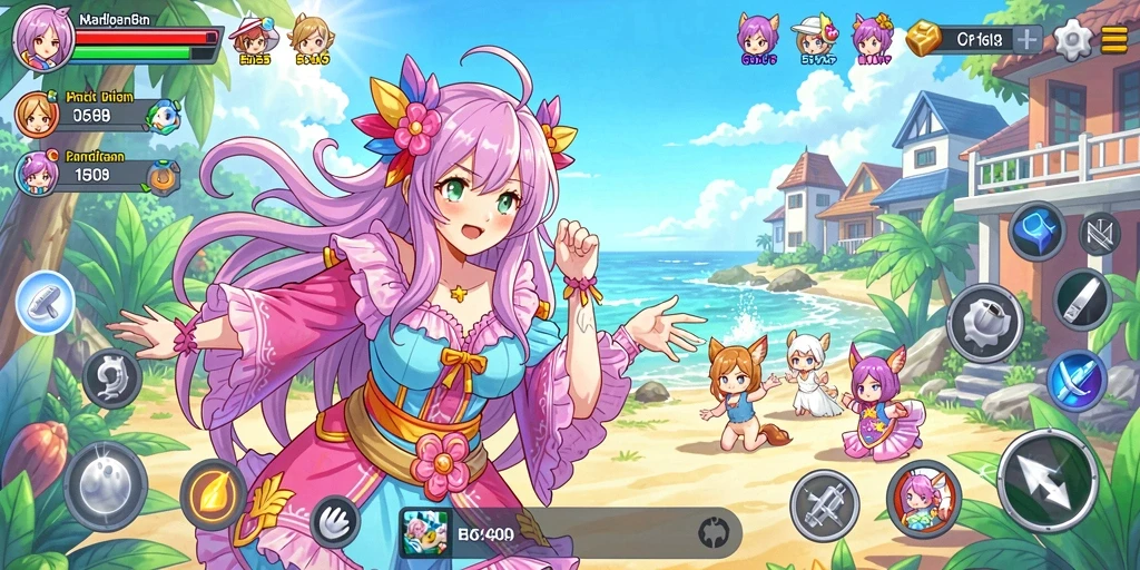 paham777 - Ilustrasi gameplay yang dinamis dan interaktif.